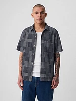 Patchwork Resort Shirt