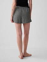 Crinkle Gauze PJ Shorts