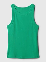 Modern Rib Halter Tank Top