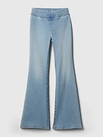 Kids High Rise Crossover Flare Jeans