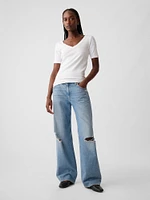 Modern V-Neck T-Shirt
