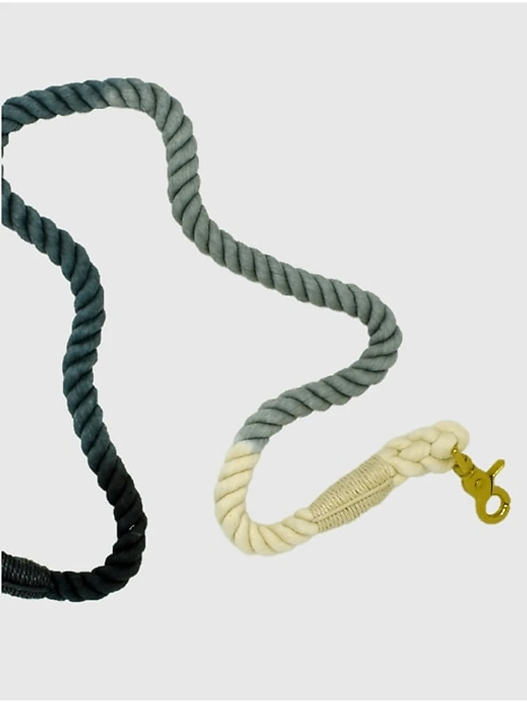 Rope Organic Cotton Ombre Dog Leash