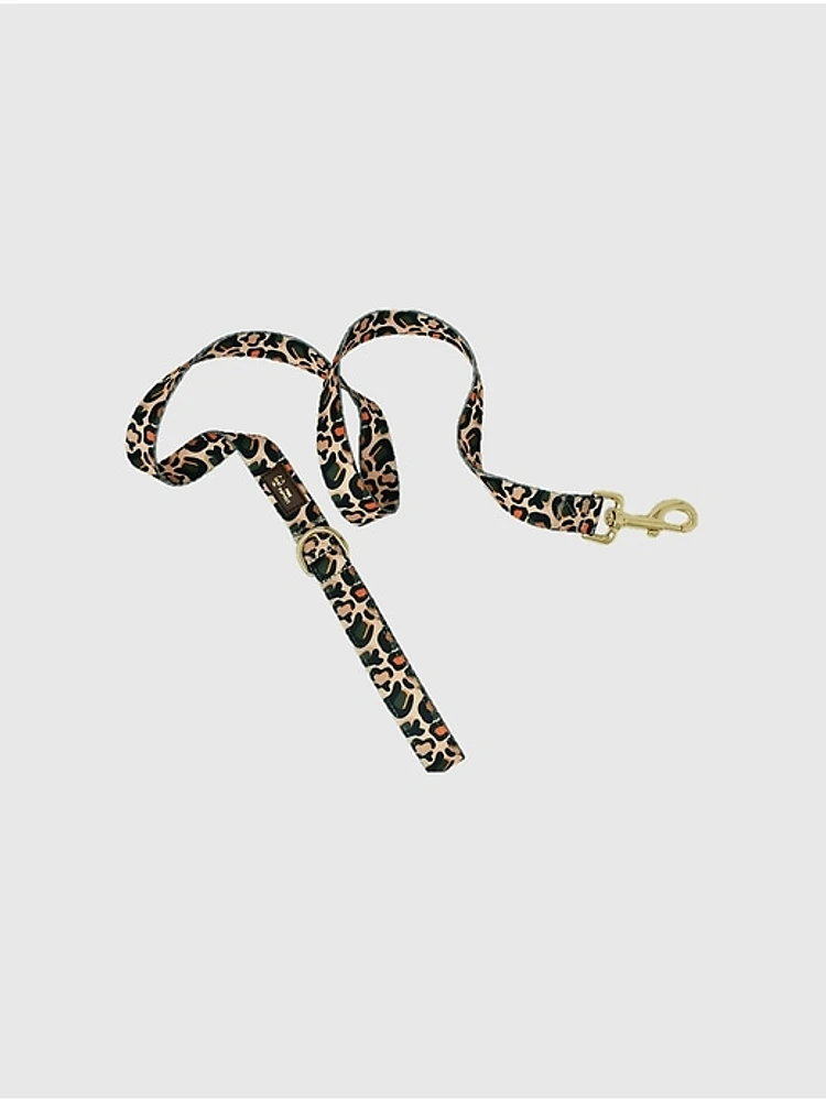 Printed Fabric Dog Leash