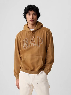 Gap Arch Logo Ripstop Hoodie