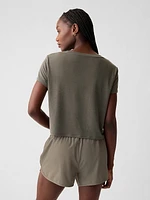 GapFit Breathe Cropped Shirt