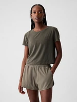 GapFit Breathe Cropped Shirt