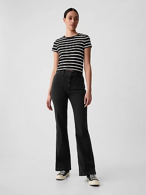 High Rise '70s Flare Jeans