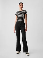 High Rise '70s Flare Jeans