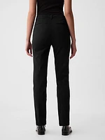 Mid Rise BiStretch Slim Pants