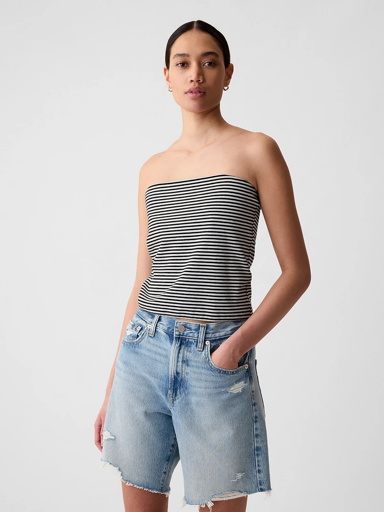 Compact Jersey Tube Top