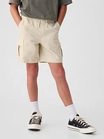 Kids Easy Cargo Denim Shorts