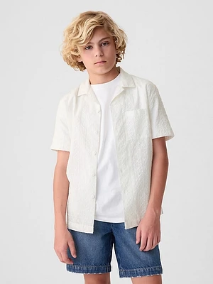 Kids Textured Shirt