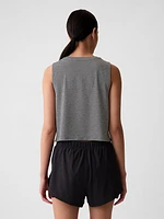 GapFit Breathe Cropped Muscle T-Shirt