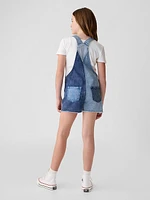 Kids Denim Shortalls