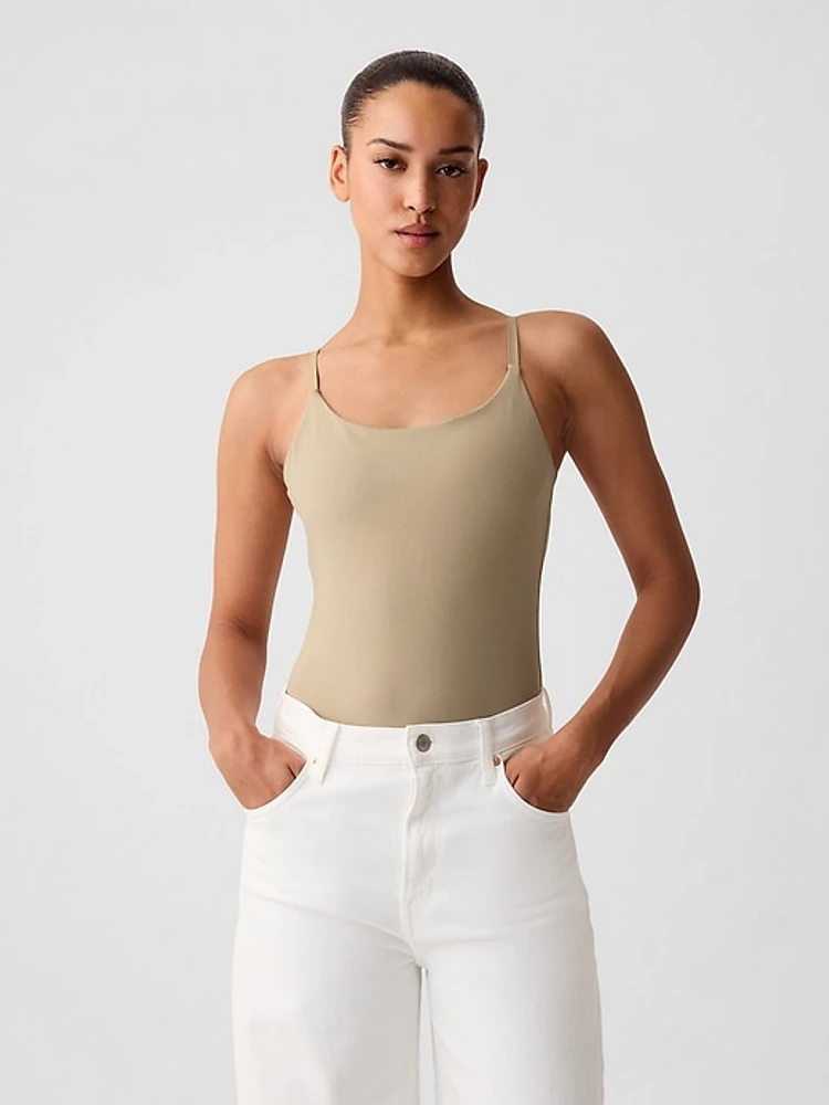 Compact Jersey Cami Bodysuit