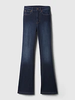 High Rise '70s Flare Cargo Jeans