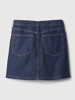Denim Mini Skirt