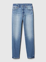 High Rise Cheeky Straight Jeans