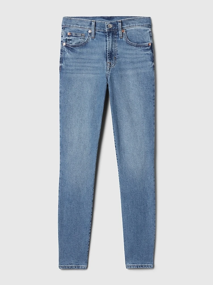 Mid Rise True Skinny Jeans