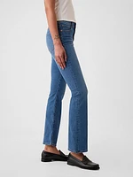 Mid Rise Baby Boot Jeans