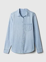 Organic Cotton Denim Classic Shirt