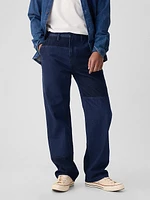 Organic Cotton Button Fly '90s Original Straight Jeans