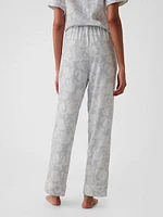 Linen-Blend PJ Pants