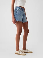 4" Low Rise Stride Denim Shorts