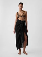 Linen-Cotton Textured Sarong