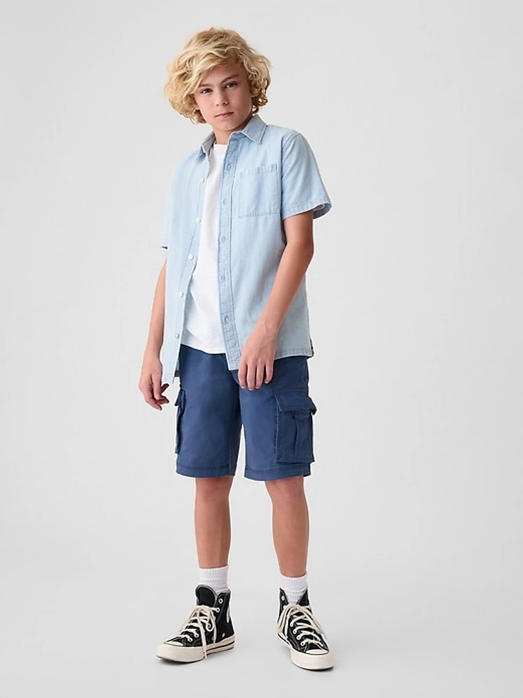 Kids Cargo Shorts