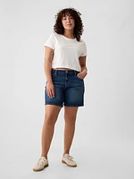 5" Mid Rise Girlfriend Shorts