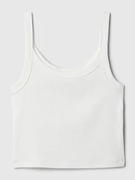 Modern Rib Cropped Tank Top