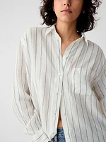 100% Linen Big Shirt