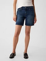 5" Mid Rise Girlfriend Shorts