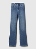 Mid Rise Baby Boot Jeans