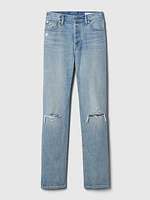 High Rise Rigid '90s Straight Jeans