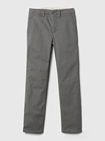 Kids Uniform Straight-Fit Stretch Khakis