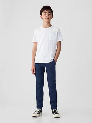 Kids Uniform Skinny Khakis