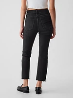 High Rise Kick Fit Jeans