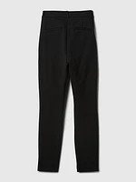 High Rise Ponte Skinny Pants