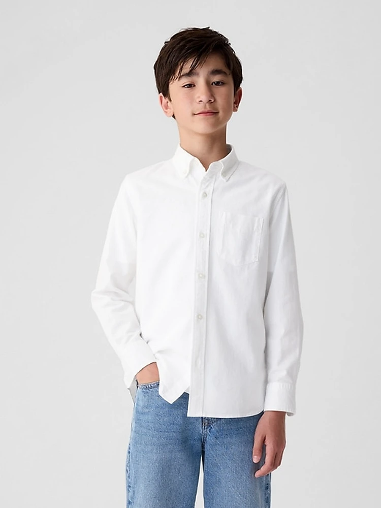 Kids Uniform Oxford Shirt