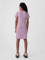 Kids Rib T-Shirt Dress