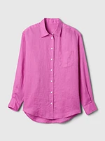 100% Linen Big Shirt