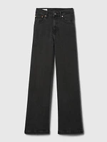 High Rise Stride Wide-Leg Cargo Jeans