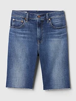 9" High Rise Bermuda Shorts