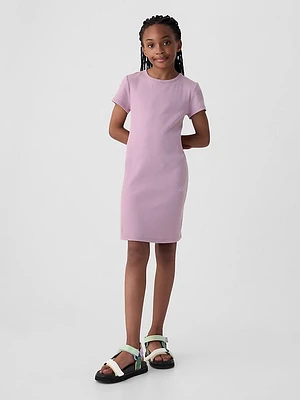 Kids Rib T-Shirt Dress