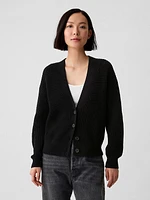 Shaker-Stitch Cardigan