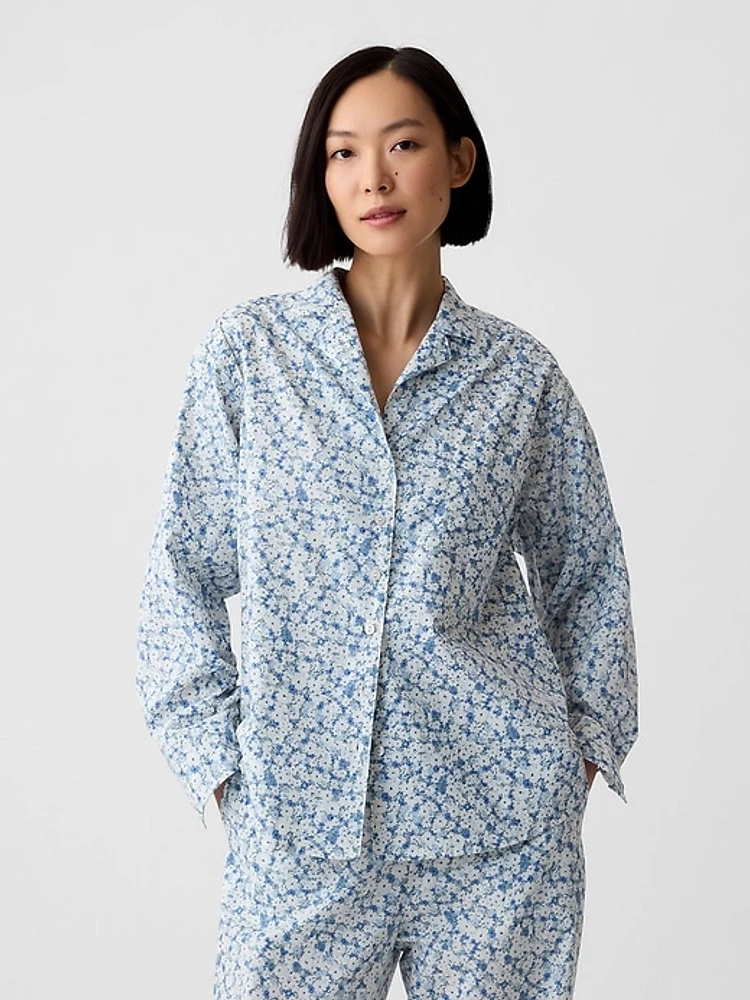 Poplin PJ Shirt