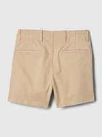 4" Downtown Khaki Shorts