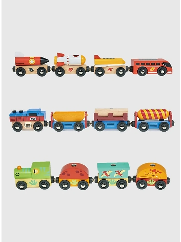 Adventure Trains Toddler Toy Bundle